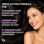 Natural Biotin 40 mcg Tablets for Hair, Skin & Nails | Amla, Brahmi, Bamboo Extract & Lycopene | Vegetarian Daily Supplement | 90 Tablets