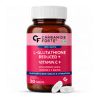 L-Glutathione 500mg with Hyaluronic Acid, Vitamin C, Biotin, Vitamin E, Astaxanthin & Lycopene | Skin Health, Hydration & Antioxidant Support | 30 Vegetarian Tablets