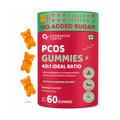 Myo Inositol & D-Chiro Inositol Gummies 40:1 for Women | PCOS Support, Hormonal Balance, Vegan, No Added Sugar, 60 Gummies