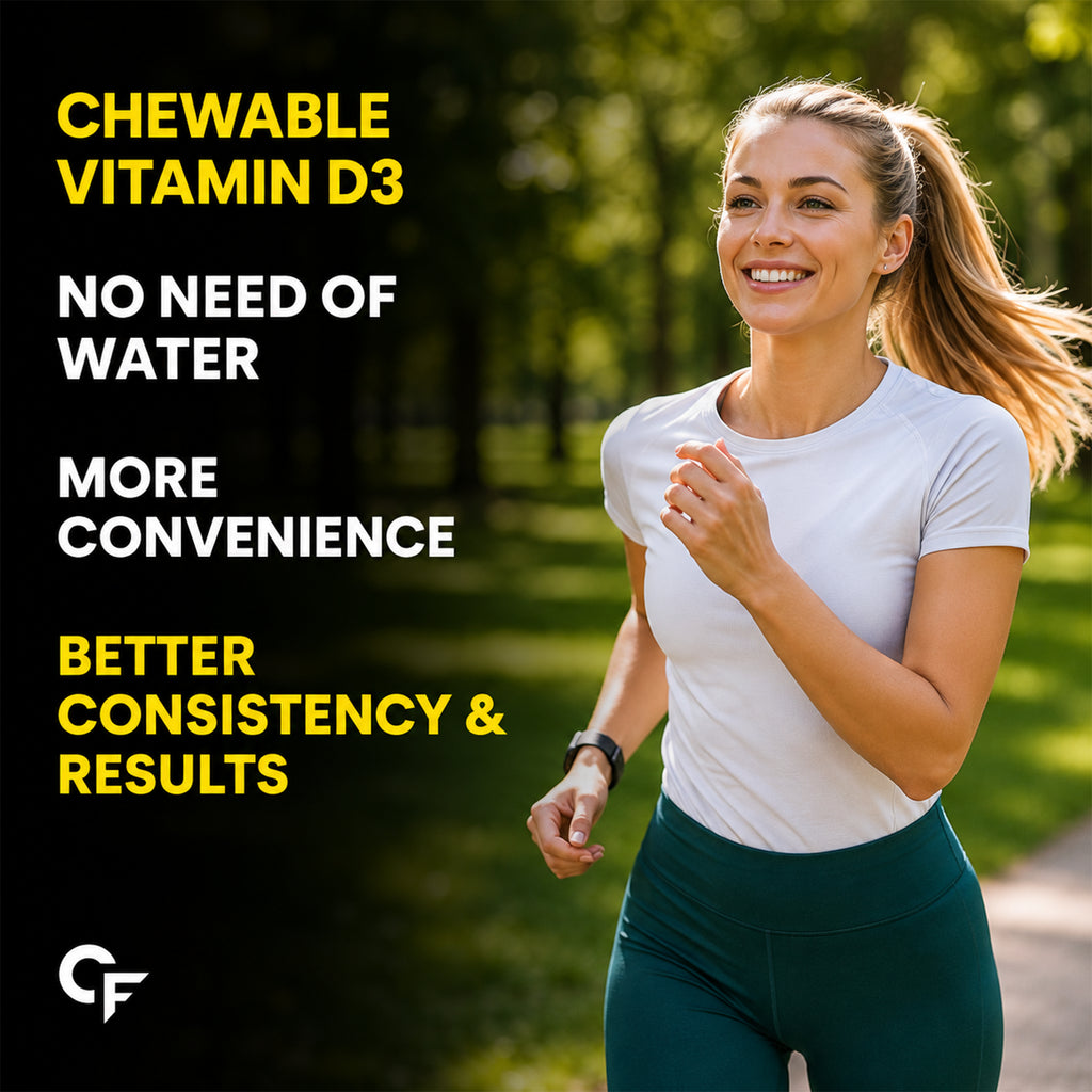 Vitamin D3 2000 IU (50 mcg) Chewable Tablets - Raspberry Flavour | 90 Tablets | Cholecalciferol | Pharma Grade Vitamin D3 Supplement