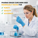 Curcuvon Curcumin 1500mg with 95% Curcuminoids, Piperine & Ginger Extract | Turmeric Supplement for Immunity & Antioxidant Support | 90 Tablets