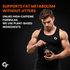Keto Burner Tablets with Garcinia Cambogia, Green Tea, Green Coffee Bean & L-Carnitine | Metabolism & Energy Support | 60 Vegetarian Tablets