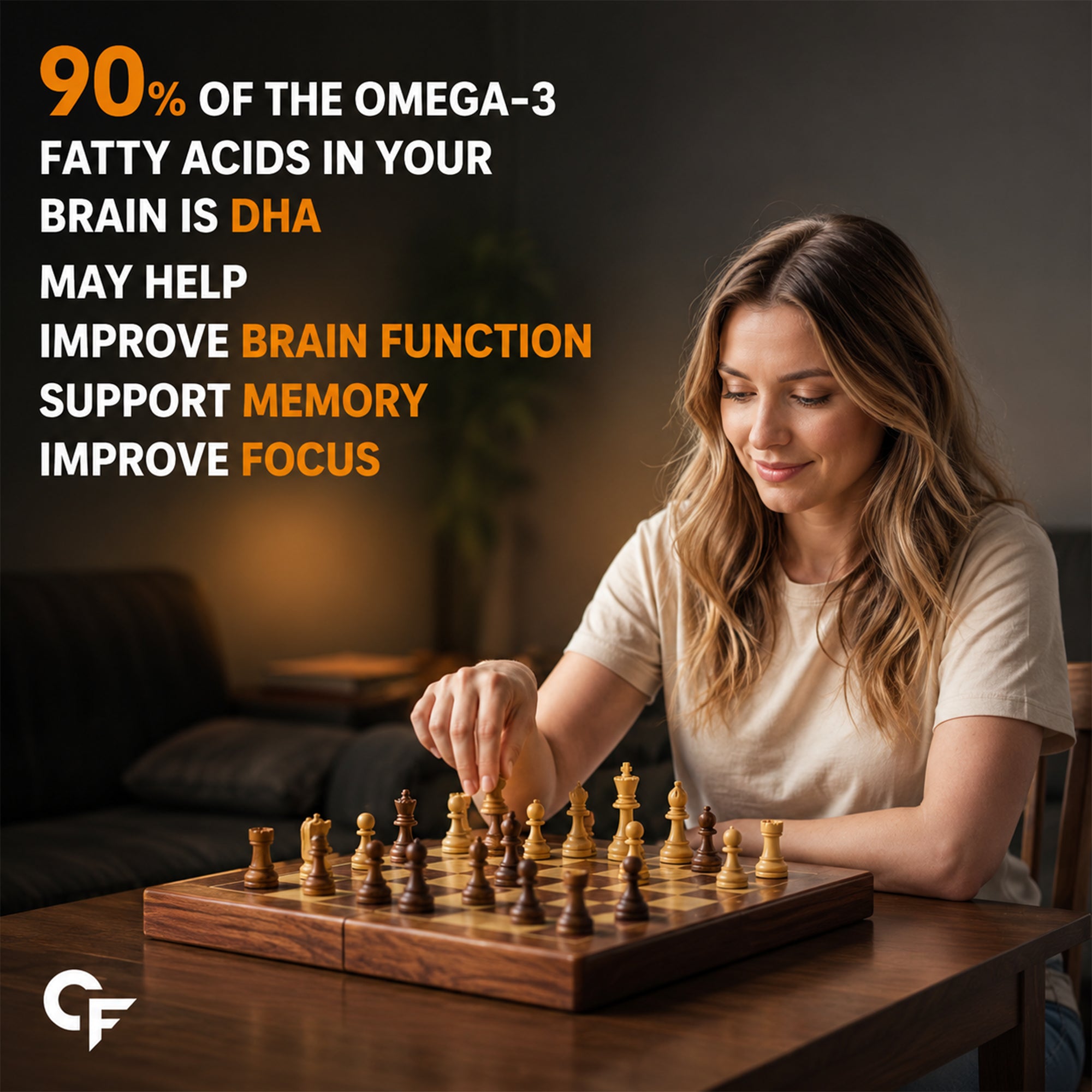Vegetarian Omega 3 DHA 2000mg Capsules | Plant-Based Algal Oil Supplement | Vegan Fish Oil Alternative | Supports Brain, Heart, Joint & Immune Health | 120 Liquid-Filled Capsules