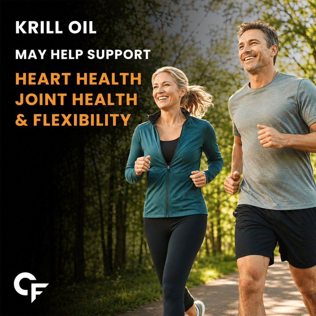 Antarctic Krill Oil 1000mg Softgels | Omega-3 EPA DHA & Astaxanthin | Marine Phospholipids | Heart Health Support | 30 Softgels