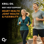 Antarctic Krill Oil 1000mg Softgels | Omega-3 EPA DHA & Astaxanthin | Marine Phospholipids | Heart Health Support | 30 Softgels