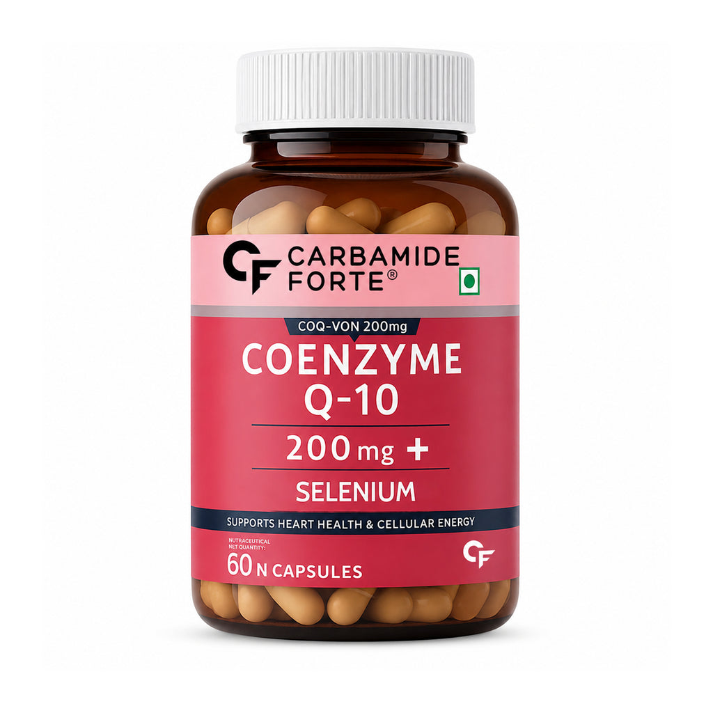 Coenzyme Q10 (CoQ10) 200mg with Selenium | Heart Health & Cellular Energy Support | 60 Capsules