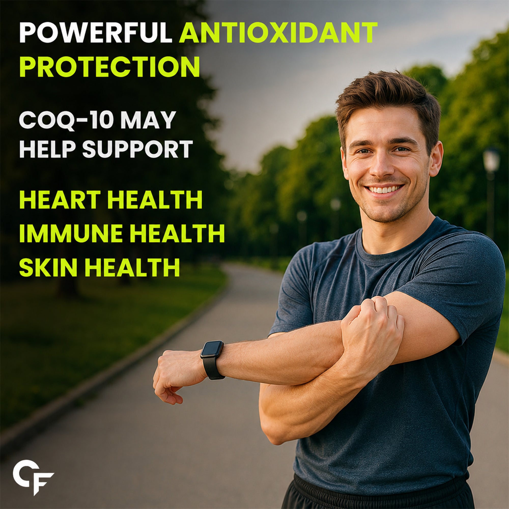 Coenzyme Q10 300mg with Selenium 40mcg | High Absorption CoQ10 Supplement for Heart Health, Cellular Energy & Antioxidant Support | Non-GMO, Gluten-Free | 30 Capsules