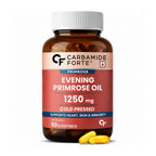 Evening Primrose Oil 1250mg 10% GLA Cold Pressed Softgels | Women's Hormonal Balance, Skin & Hair Support | 60 Softgels