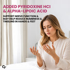 Vitamin B12 1500mcg + Vitamin D3 1000 IU Tablets | Methylcobalamin with Alpha Lipoic Acid, Vitamin B6 & Folic Acid | High Strength Daily Supplement | 60 Tablets