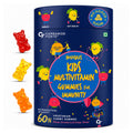 Kids Multivitamin Gummies with 20 Essential Nutrients | 13 Vitamins, 3 Minerals, Prebiotic & Botanical Blend | Daily Nutrition Support for Kids Age 5+ | 60 Gummies