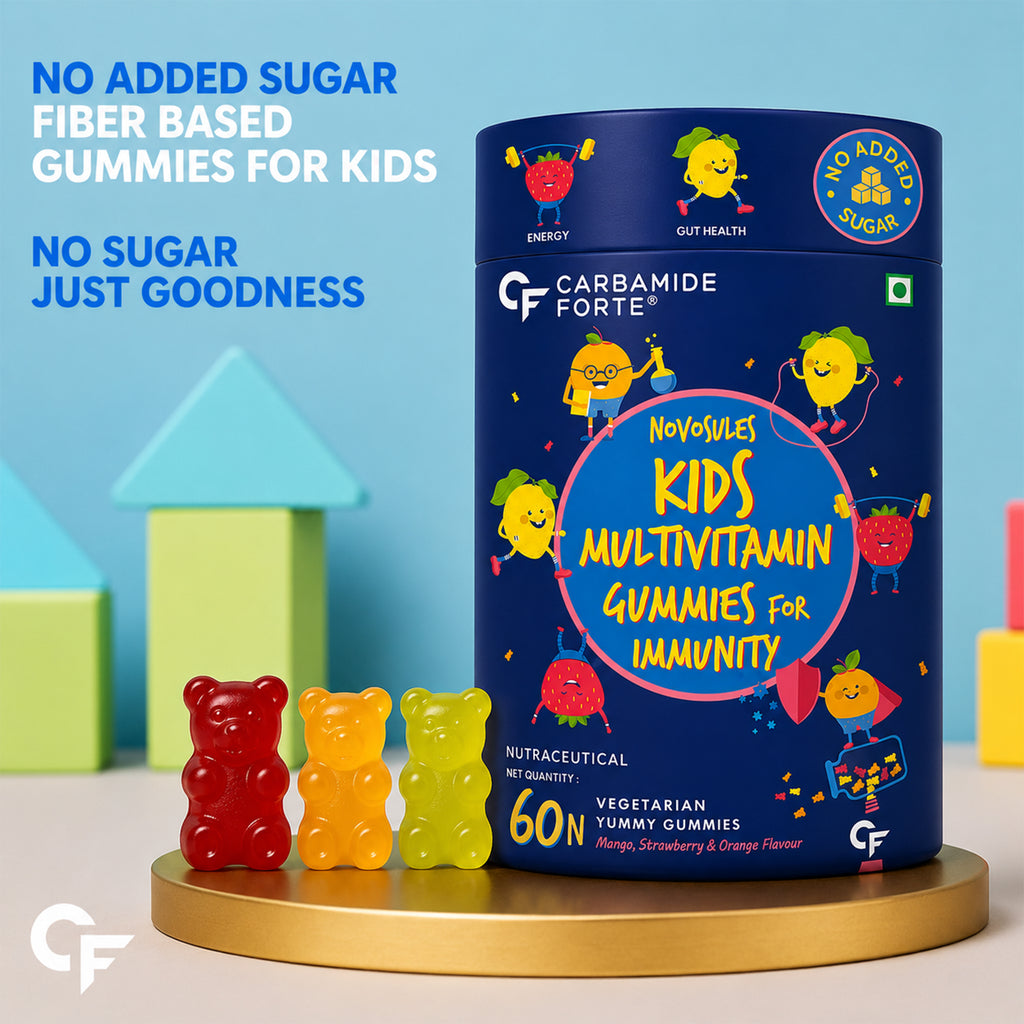 Kids Multivitamin Gummies with 20 Essential Nutrients | 13 Vitamins, 3 Minerals, Prebiotic & Botanical Blend | Daily Nutrition Support for Kids Age 5+ | 60 Gummies