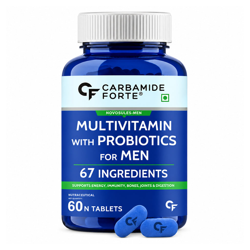 Men's Multivitamin 60 Tablets | 67 Ingredients, 13 Functional Blends, Vitamins, Minerals, Probiotics & Antioxidants | Daily Men's Wellness Supplement | 2 Month Supply