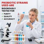 Women's Probiotic 60 Billion CFU with 22 Strains, Prebiotic, Cranberry & D-Mannose | Gut, Digestive & Vaginal Health Support | 60 Capsules